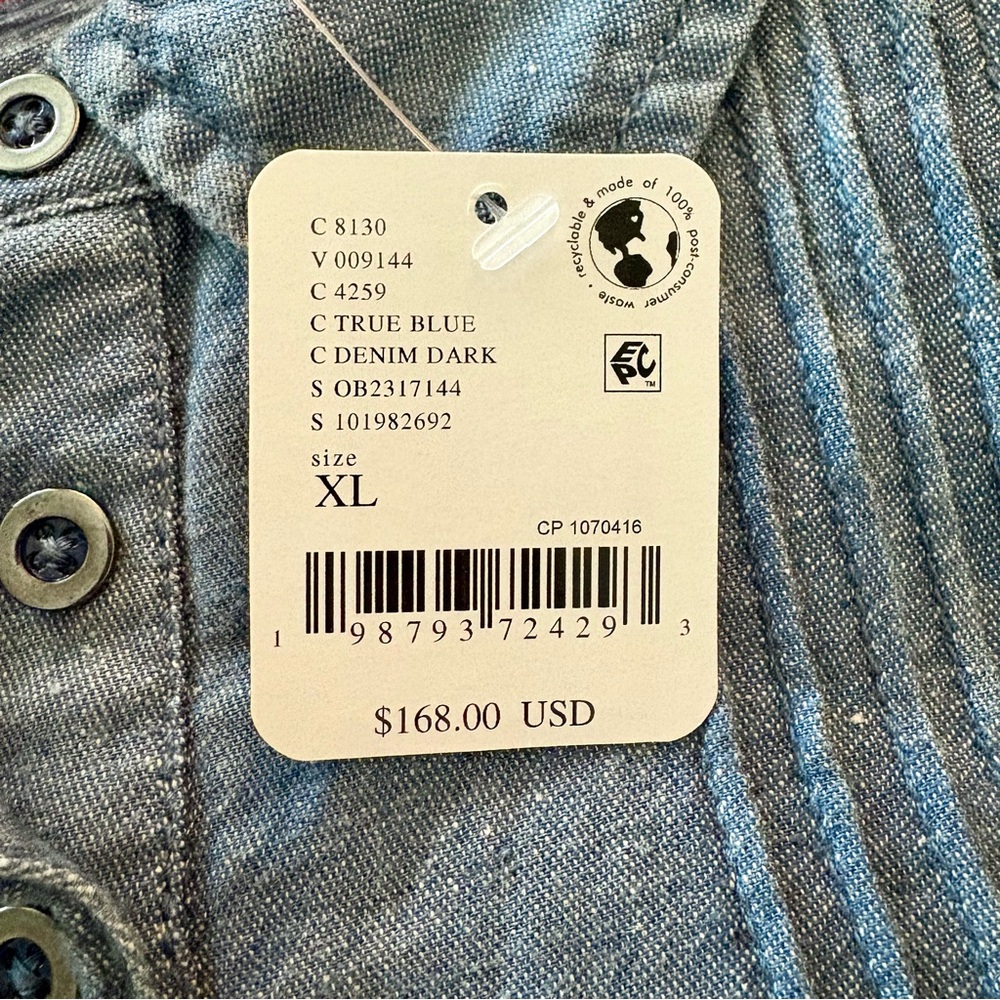 Free People Down East Denim Mini Dress - Picture 6 of 6